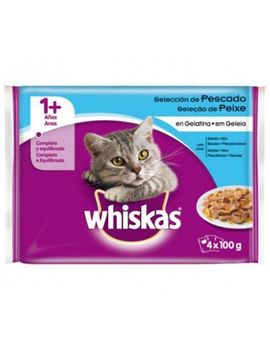 Alimento Gato Whiskas Pescado U/100gr