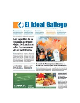 Periódico El Ideal Gallego 1U 
