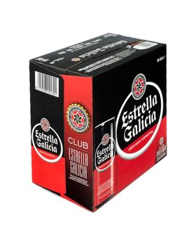 Cerveza Estrella Galicia Lata 33cl U/ 16u