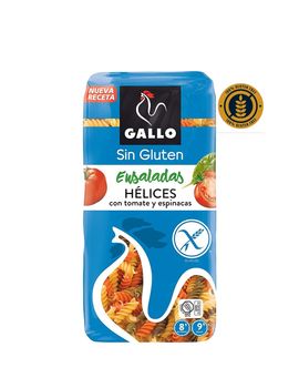 Pastas Gallo Hélices Sin Gluten U/ 500gr