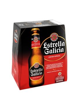 Cerveza Estrella Galicia Botellin 25cl.Pack/6u