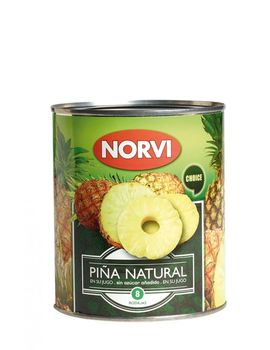Piña Norvi Natural U/495 gr 