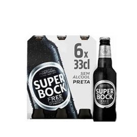 Cerveza Negra SuperBock S/Alcohol U/6-33cl