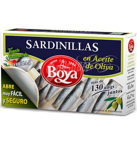 Sardinilla en aceite de oliva Boya 83gr 