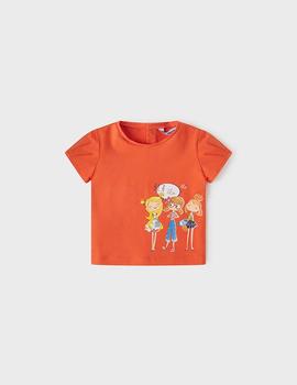 Camiseta Mayoral M/c Clementina Para Bebé