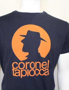 Camiseta Coronel Tapiocca Hombre Silueta Marino