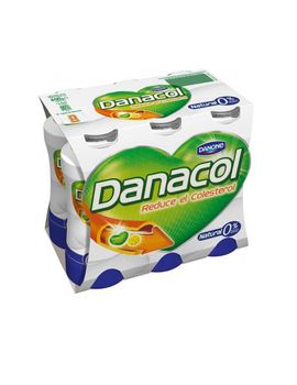 Yogur Danacol Natural Pack/6U