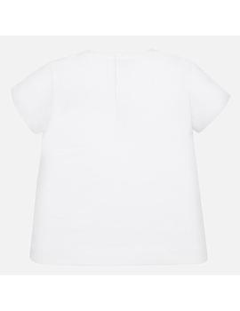 Camiseta Básica Mayoral Blanco Para Bebe Niña