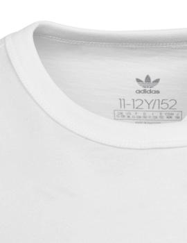 Camiseta Adidas Tee Rosa/Blanco