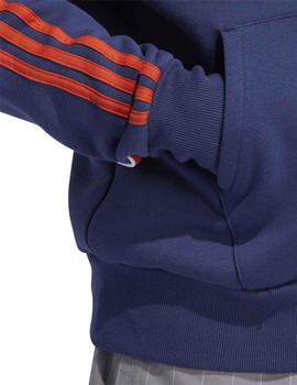 caliente Desfiladero Sur Sudadera Adidas Originals Mod Naranja/Marino Hombr