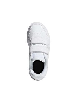 Zapatillas Adidas Hoops 2.0 Blanco Para Niño/a