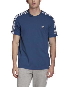 Camiseta Adidas Tech Marino Para Hombre