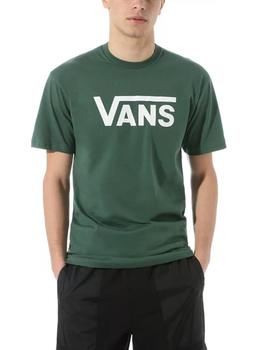 Camiseta Vans Classic Verde Hombre