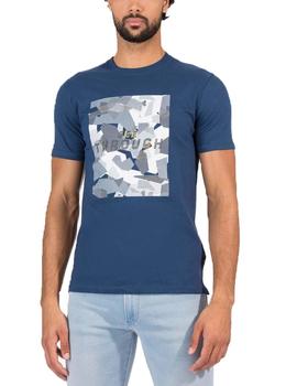 Camiseta Tiffosi Bronson MC Azul Hombre