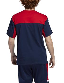 Camiseta Adidas Classics SS Marino/Rojo Hombre