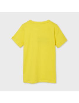 Camiseta Mayoral M/c Bolsillo Limon Para Niño