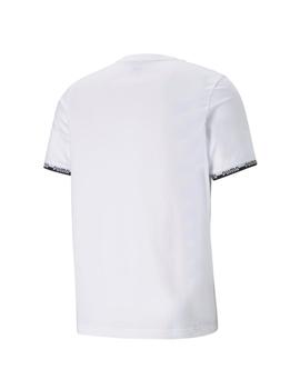 Camiseta Puma Amplified Blanco Hombre