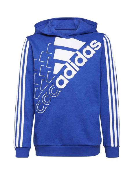 Sudadera Adidas Logo HD Azul/Blanco