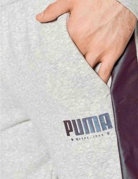 Pantalon Puma Cyber Gris/Negro Hombre