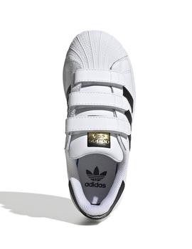 Zapatillas Adidas Superstar CF C Blanco/Negro