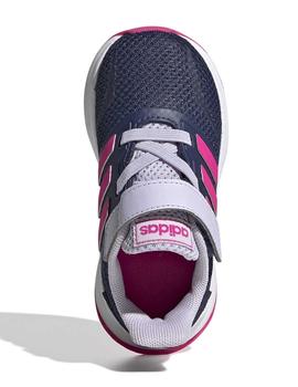 Zapatillas Adidas RunFalcon I Mno/Rosa Para Niña