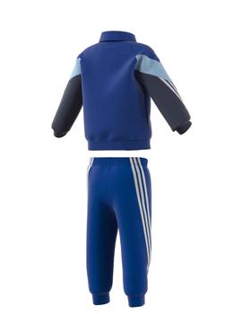 Chandal Adidas I FI Shiny TS Azul/Gris Niño