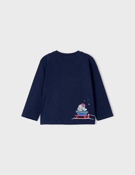 Camiseta Mayoral Esquimal Marino Para Niño