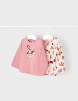 Camiseta Mayoral Rosa Para Niña