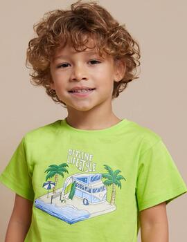 Camiseta Mayoral Fluor Para Niño